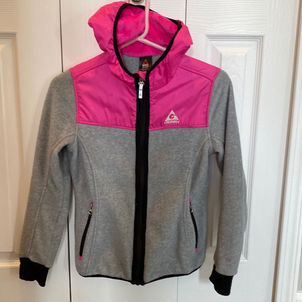 Girls Gerry fleece jacket size 10/12